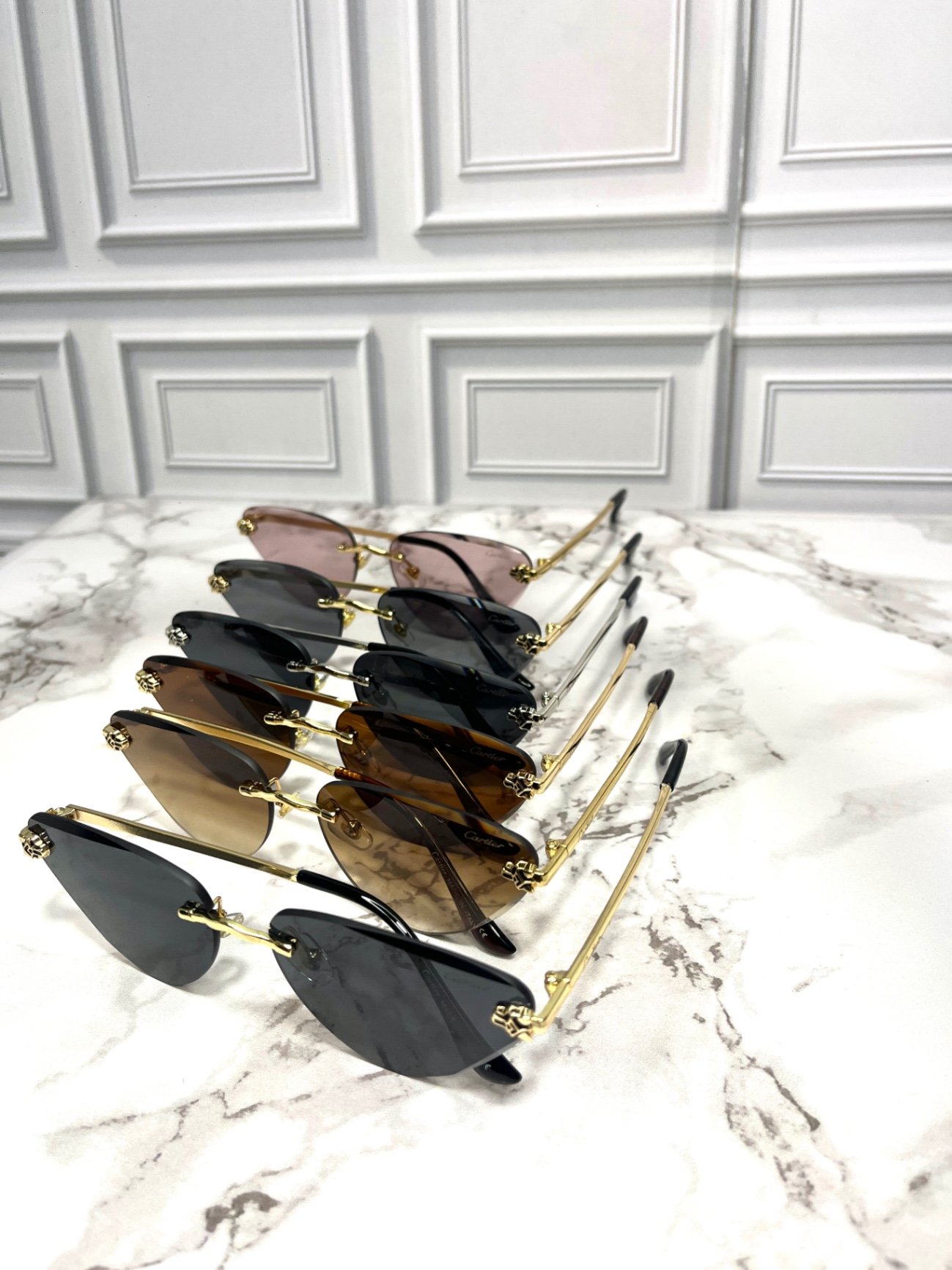 Glasses Cartagena - Gafas Cartier gateada