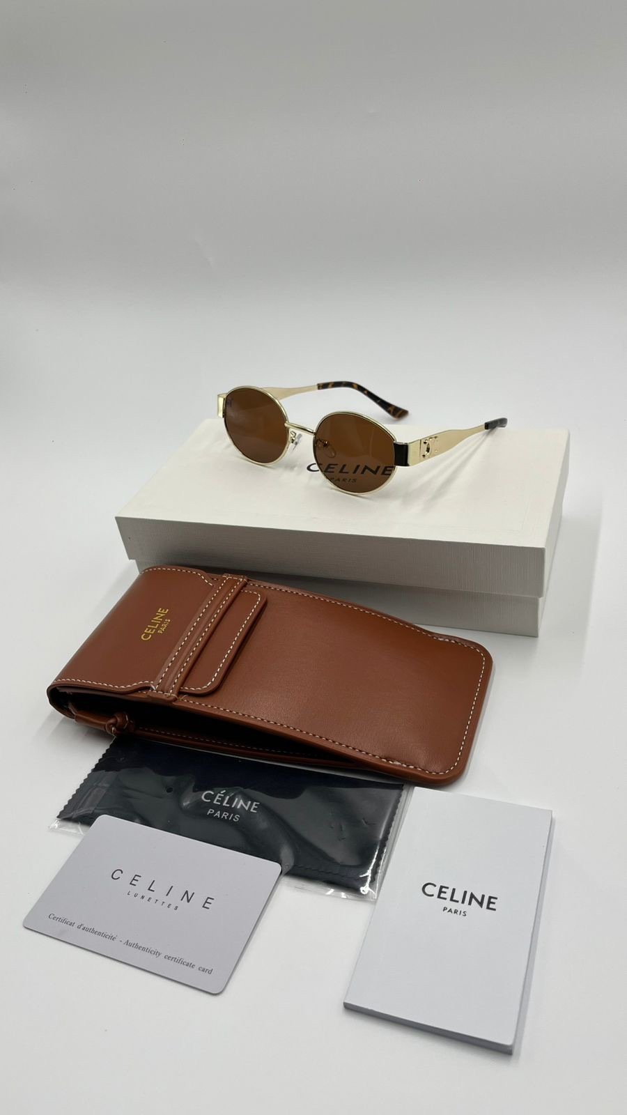 Glasses Cartagena - Top quality celine negra dorada