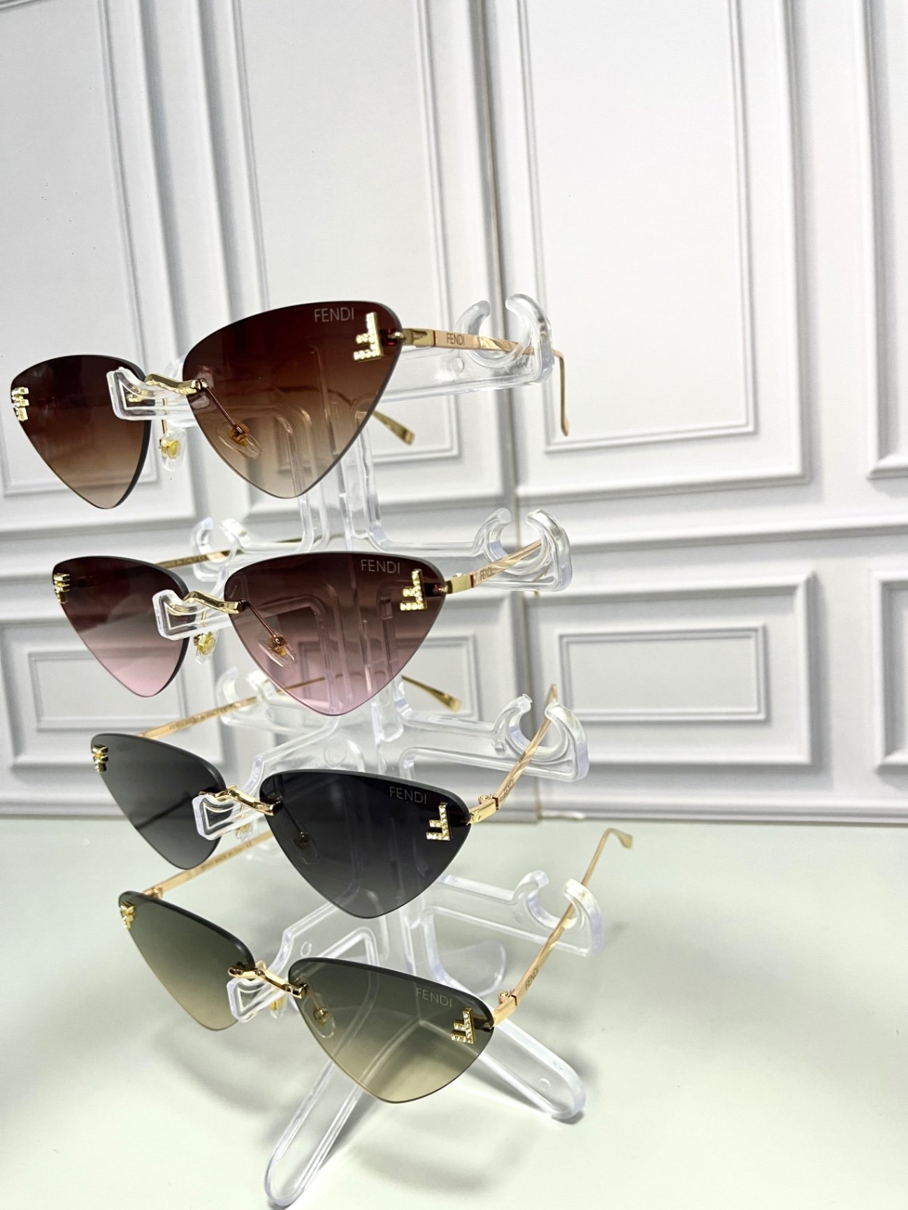 Glasses Cartagena - Gafas Fendi gateada