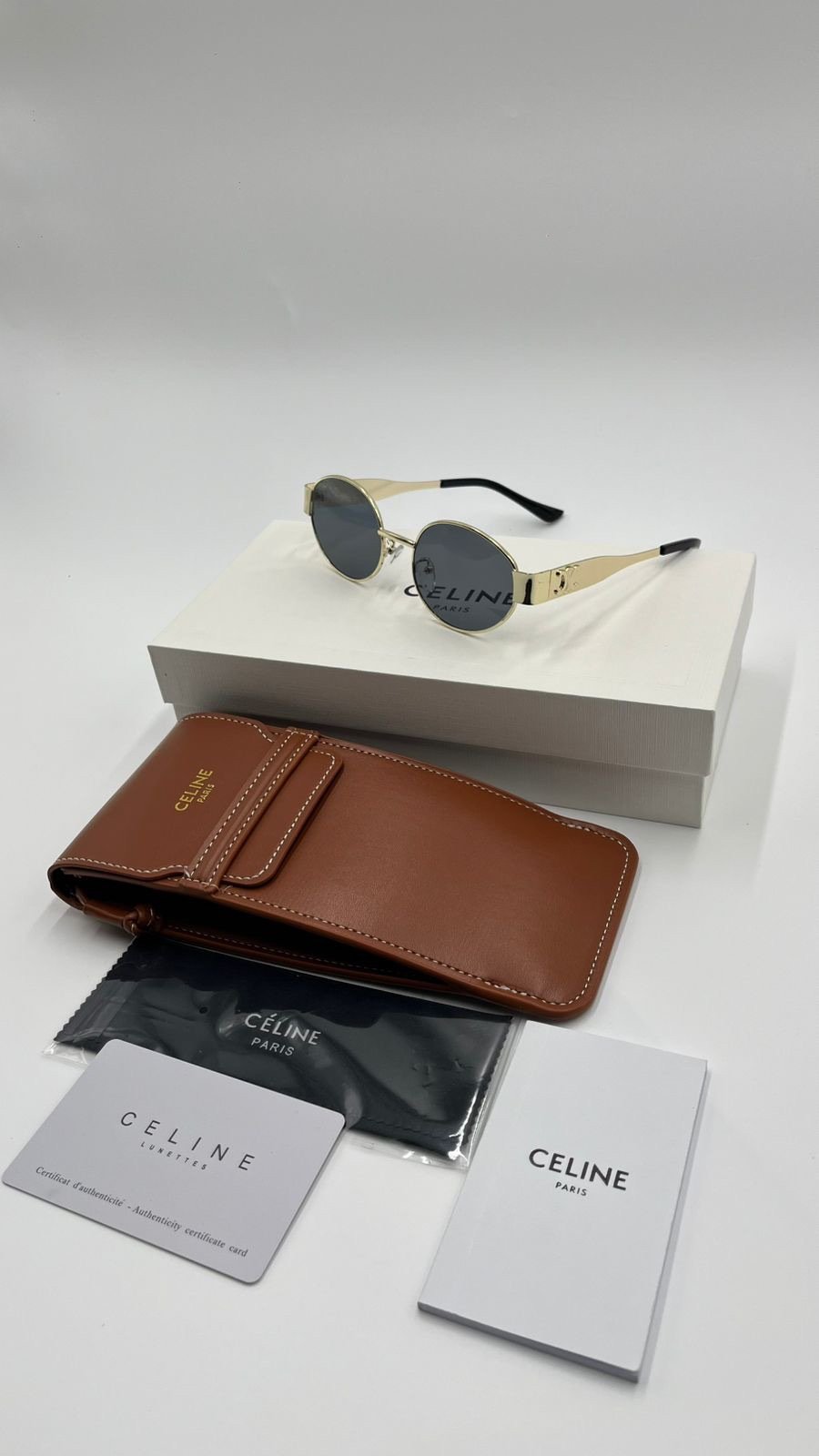 Glasses Cartagena - Top quality celine negra dorada