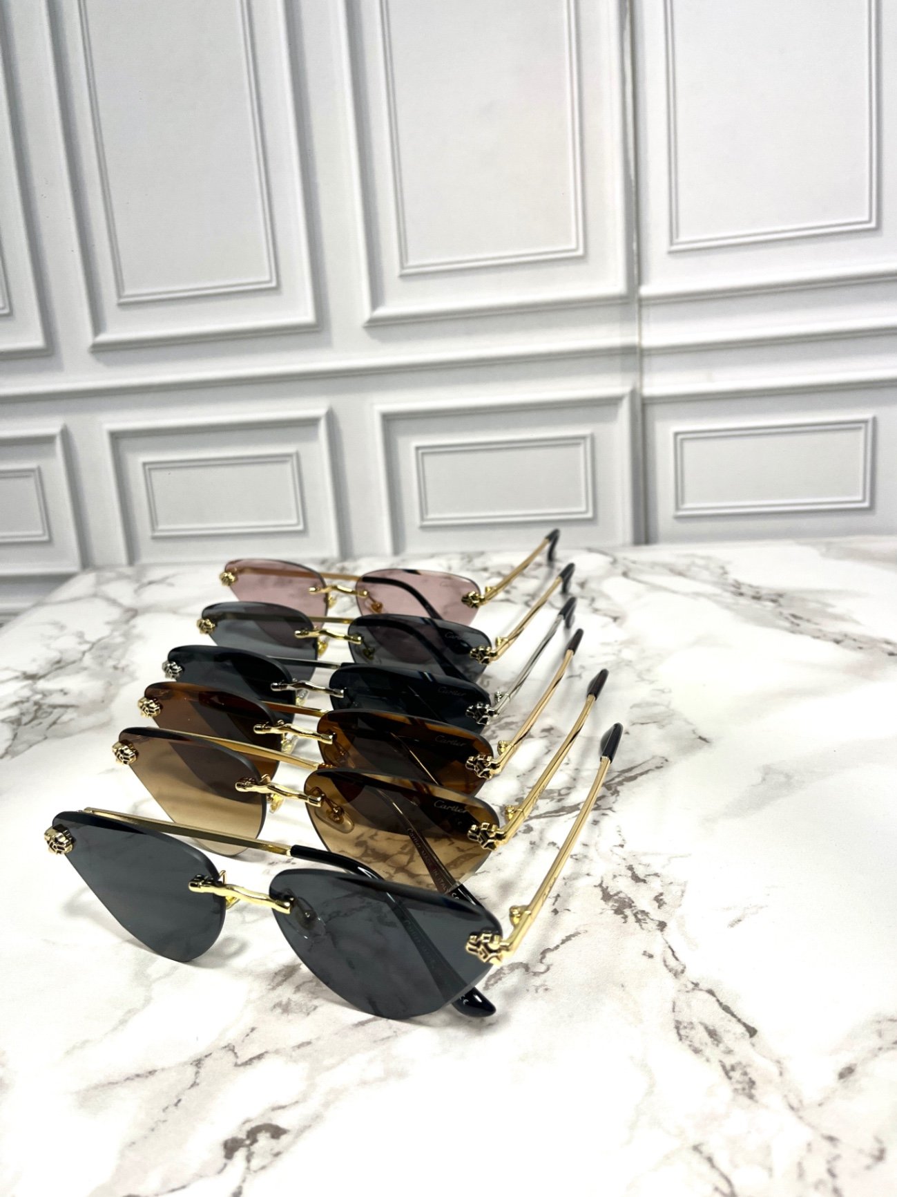 Glasses Cartagena - Gafas Cartier gateada