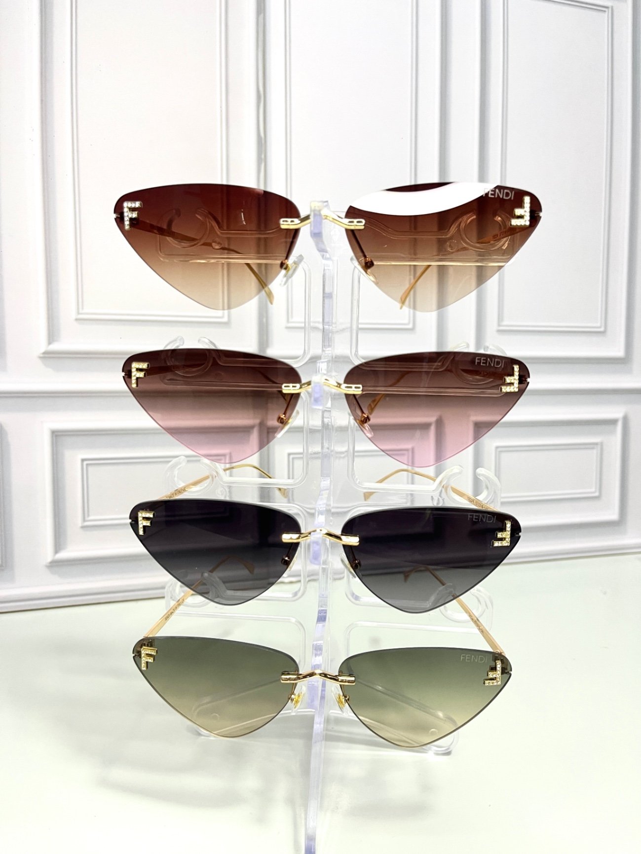 Glasses Cartagena - Gafas Fendi gateada