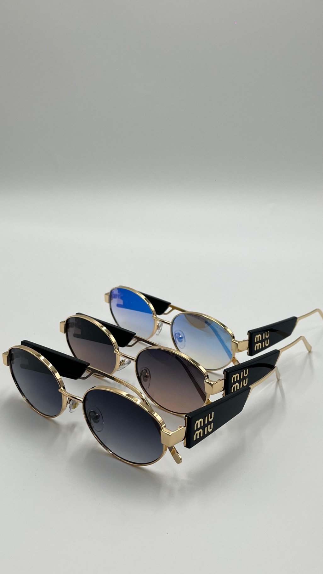 Glasses Cartagena - Miu paris negra/dorada